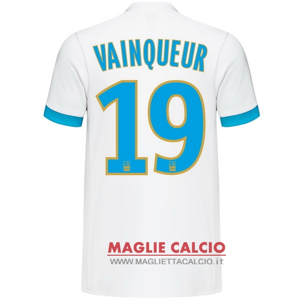 nuova maglietta marseille 2017-2018 vainqueur 19 prima